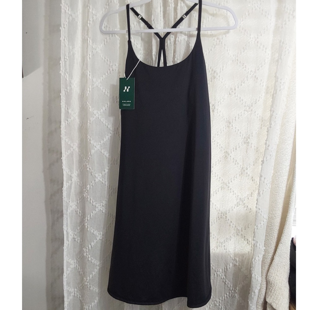 NWT Halara Black Active Dress Size Medium